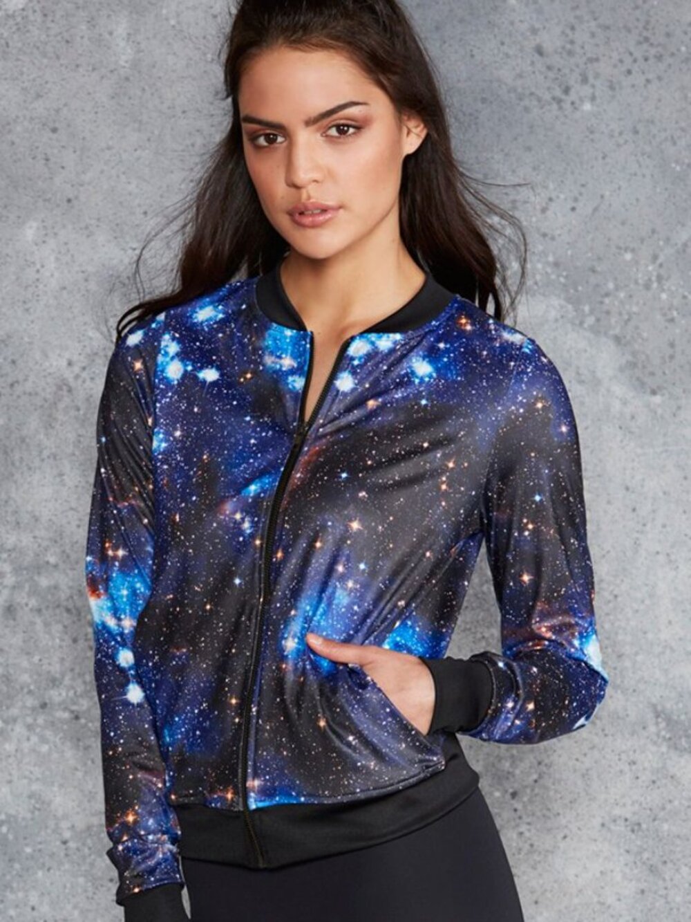 Blackmilk Galaxy blue GF bomber